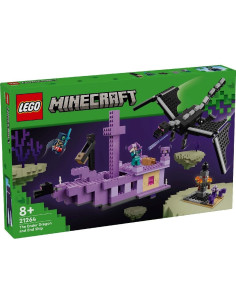 LEGO-21264,Lego Minecraft Dragon Ender Si Corabia Din End 21264