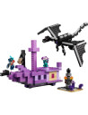 LEGO-21264,Lego Minecraft Dragon Ender Si Corabia Din End 21264