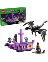 LEGO-21264,Lego Minecraft Dragon Ender Si Corabia Din End 21264