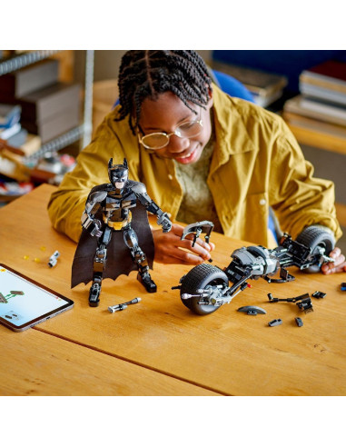 LEGO-76273,Lego Super Heroes Figurina De Constructie Batman Si Motocicleta Bat-pod 76273