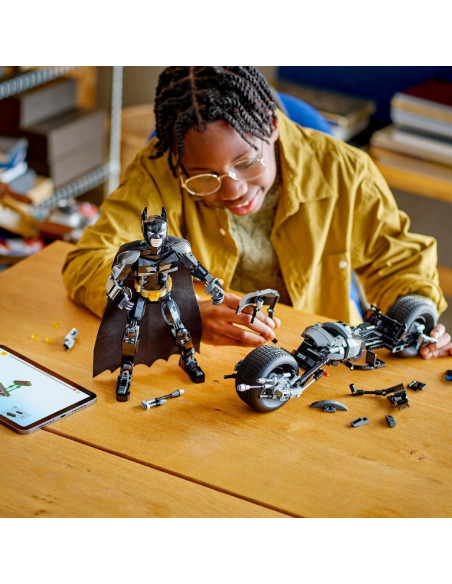 LEGO-76273,Lego Super Heroes Figurina De Constructie Batman Si Motocicleta Bat-pod 76273