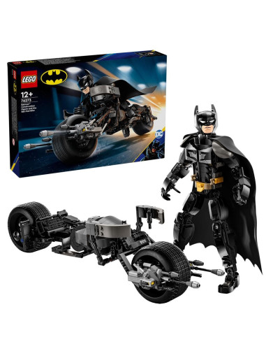 LEGO-76273,Lego Super Heroes Figurina De Constructie Batman Si Motocicleta Bat-pod 76273