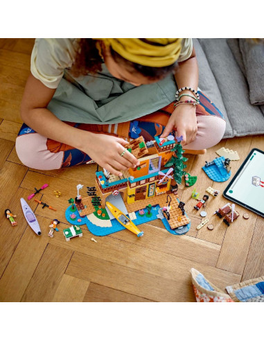 LEGO-42626,Lego Friends Sporturi Nautice In Tabara De Aventuri 42626 LEGO-42626,Lego Friends Sporturi Nautice In Tabara De Aventuri 42626