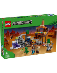 LEGO-21263,Lego Minecraft Putul Din Badlands 21263