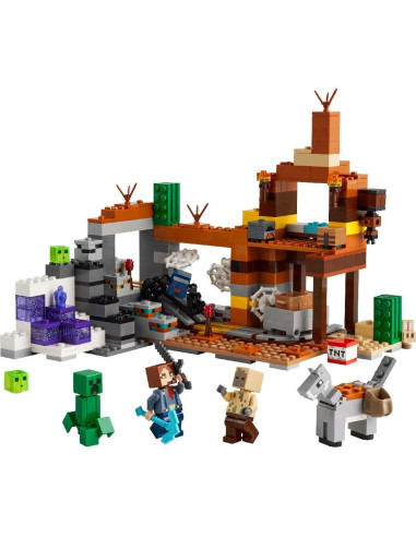 LEGO-21263,Lego Minecraft Putul Din Badlands 21263 LEGO-21263,Lego Minecraft Putul Din Badlands 21263