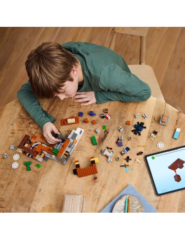 LEGO-21263,Lego Minecraft Putul Din Badlands 21263 LEGO-21263,Lego Minecraft Putul Din Badlands 21263