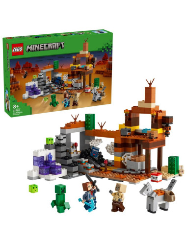 LEGO-21263,Lego Minecraft Putul Din Badlands 21263 LEGO-21263,Lego Minecraft Putul Din Badlands 21263