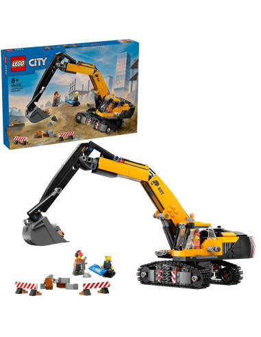 LEGO-60420,Lego City Excavator Galben De Constructii 60420 LEGO-60420,Lego City Excavator Galben De Constructii 60420