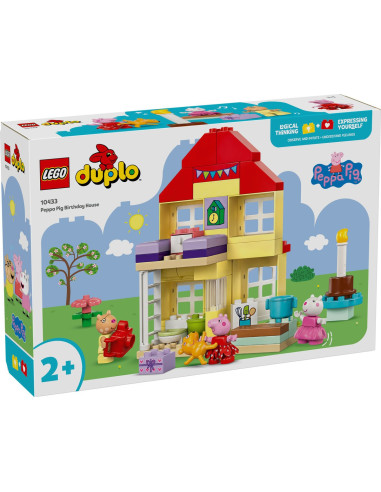 LEGO-10433,Lego Duplo Casa Aniversara A Purcelusei Peppa 10433