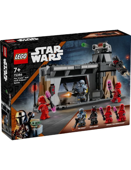 LEGO-75386,Lego Star Wars Tm Lupta Dintre Paz Vizsla Si Moff Gideon 75386