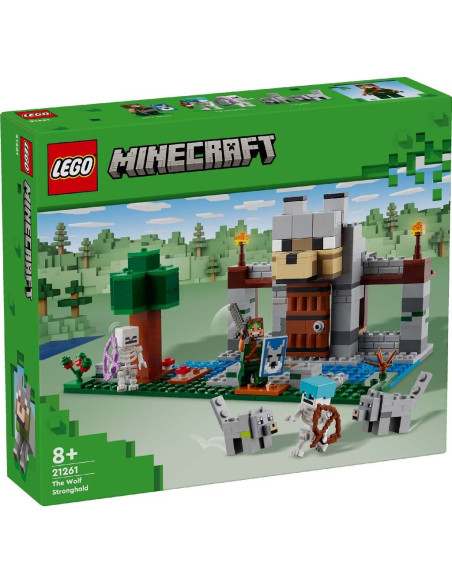 LEGO-21261,Lego Minecraft Fortareata Lupilor 21261