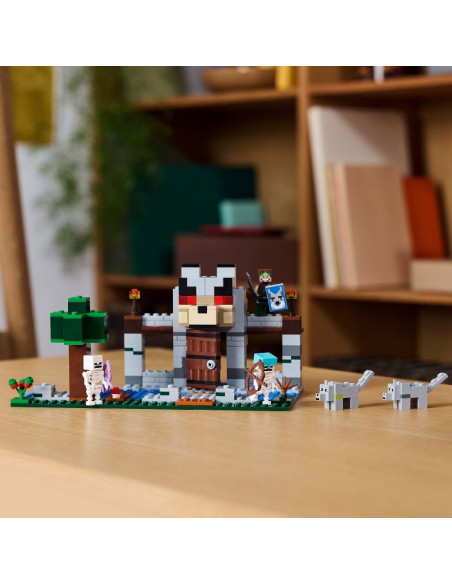 LEGO-21261,Lego Minecraft Fortareata Lupilor 21261