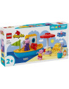 LEGO-10432,Lego Duplo Excursia Cu Barca A Purcelusei Peppa 10432