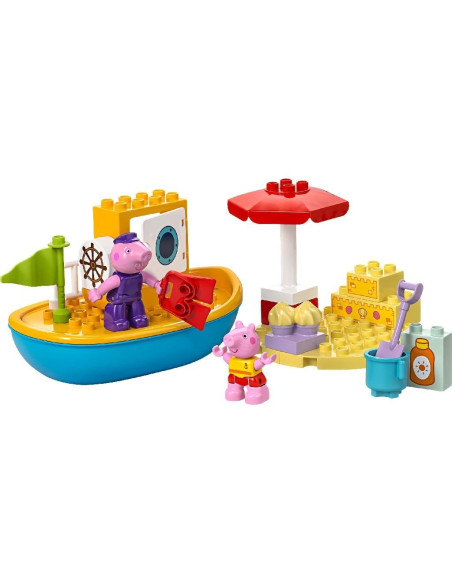 LEGO-10432,Lego Duplo Excursia Cu Barca A Purcelusei Peppa 10432 LEGO-10432,Lego Duplo Excursia Cu Barca A Purcelusei Peppa 10432