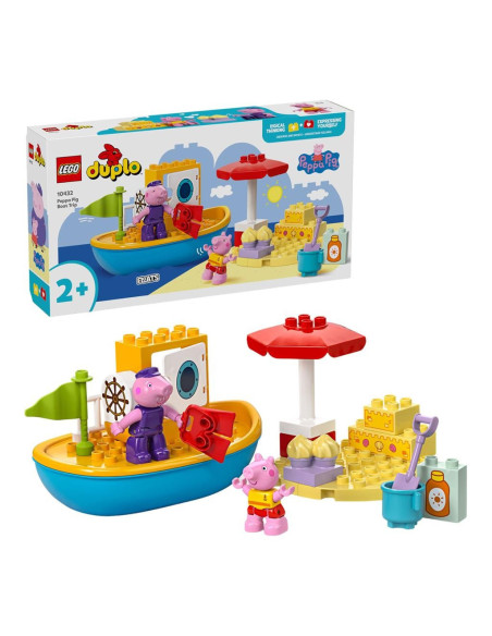 LEGO-10432,Lego Duplo Excursia Cu Barca A Purcelusei Peppa 10432 LEGO-10432,Lego Duplo Excursia Cu Barca A Purcelusei Peppa 10432
