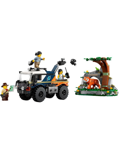 LEGO-60426,Lego City Camionul Off-road Al Unui Explorator Al Junglei 60426