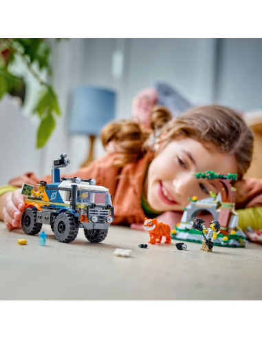 LEGO-60426,Lego City Camionul Off-road Al Unui Explorator Al Junglei 60426