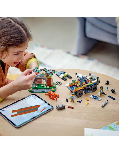 LEGO-60426,Lego City Camionul Off-road Al Unui Explorator Al Junglei 60426