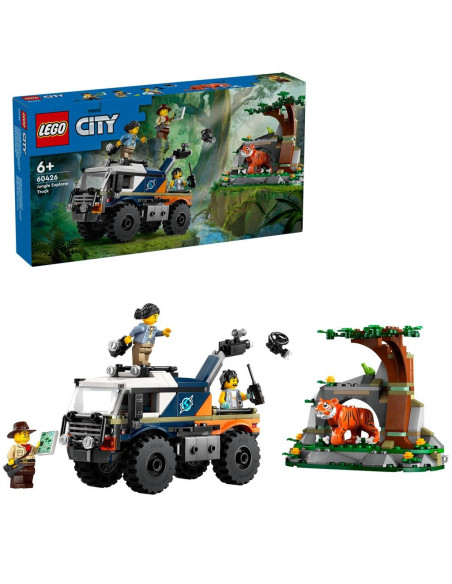 LEGO-60426,Lego City Camionul Off-road Al Unui Explorator Al Junglei 60426