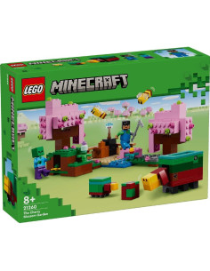 LEGO-21260,Lego Minecraft Gradina Cu Ciresi Infloriti 21260