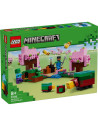 LEGO-21260,Lego Minecraft Gradina Cu Ciresi Infloriti 21260