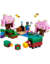 LEGO-21260,Lego Minecraft Gradina Cu Ciresi Infloriti 21260