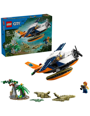 LEGO-60425,Lego City Hidroavionul Unui Explorator Al Junglei 60425