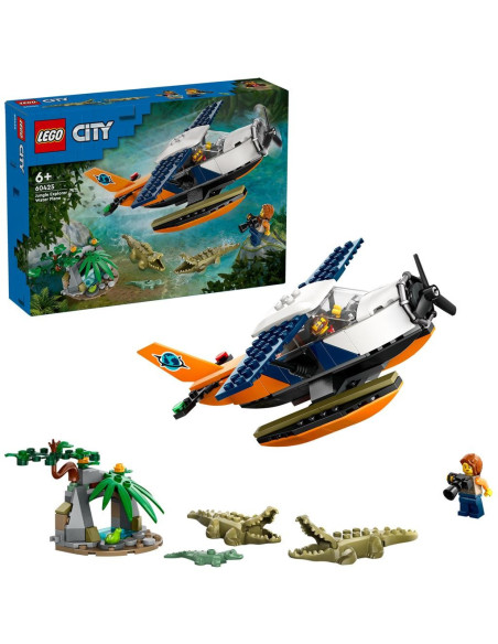 LEGO-60425,Lego City Hidroavionul Unui Explorator Al Junglei 60425