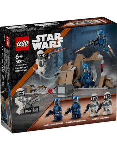 LEGO-75373,Lego Star Wars Tm Pachet De Lupta Ambuscada Pe Mandalore 75373