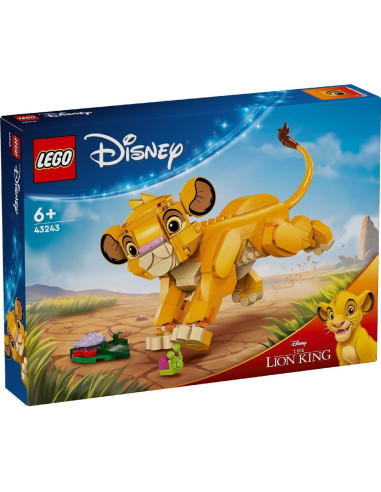LEGO-43243,Lego Disney Puiul Simba, Regele Leu 43243