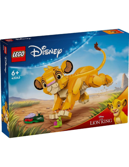 LEGO-43243,Lego Disney Puiul Simba, Regele Leu 43243