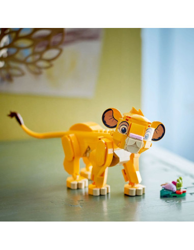LEGO-43243,Lego Disney Puiul Simba, Regele Leu 43243