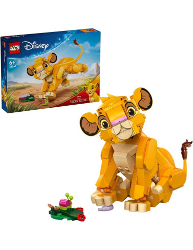LEGO-43243,Lego Disney Puiul Simba, Regele Leu 43243