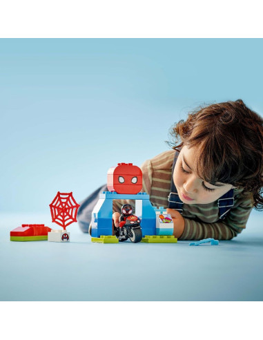 LEGO-10424,Lego Duplo Aventura Pe Motocicleta A Lui Spin 10424