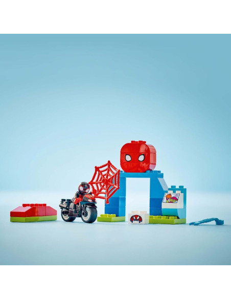 LEGO-10424,Lego Duplo Aventura Pe Motocicleta A Lui Spin 10424