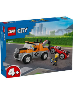 LEGO-60435,Lego City Camioneta De Tractare Si Masina Sport 60435