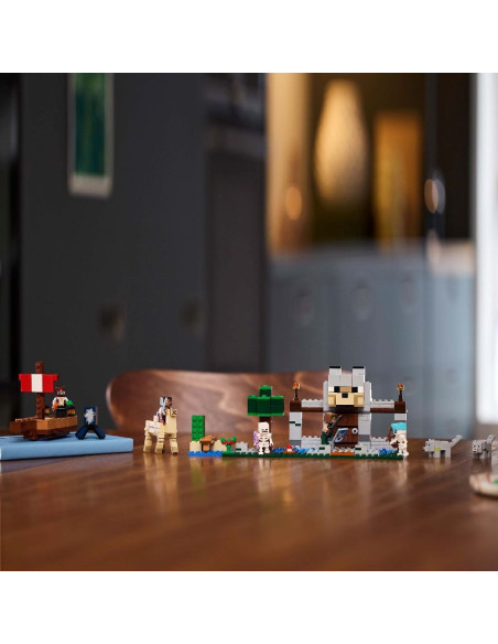 LEGO-21259,Lego Minecraft Calatorie Pe Corabia De Pirati 21259