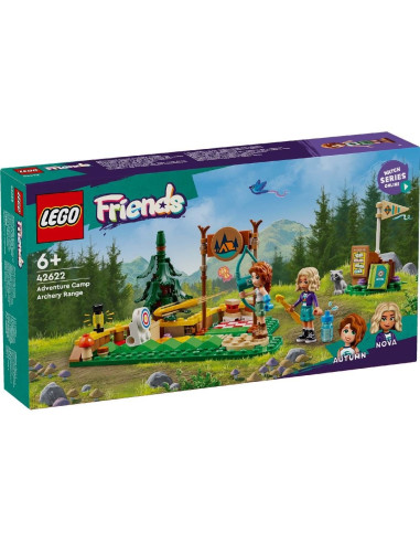 LEGO-42622,Lego Friends Poligonul De Tir Cu Arcul Din Tabara De Aventuri 42622