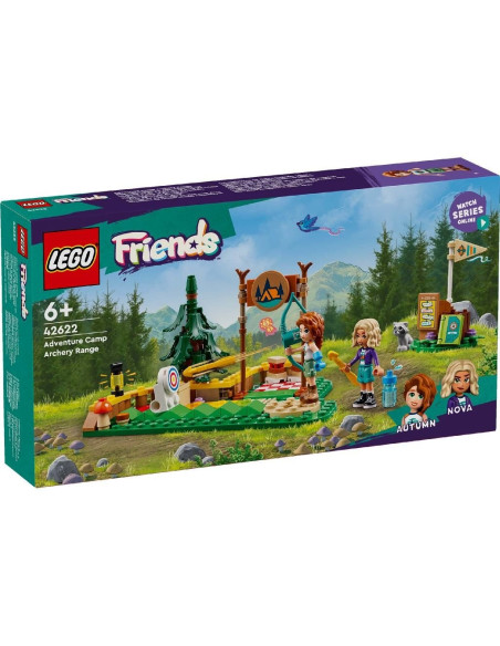 LEGO-42622,Lego Friends Poligonul De Tir Cu Arcul Din Tabara De Aventuri 42622