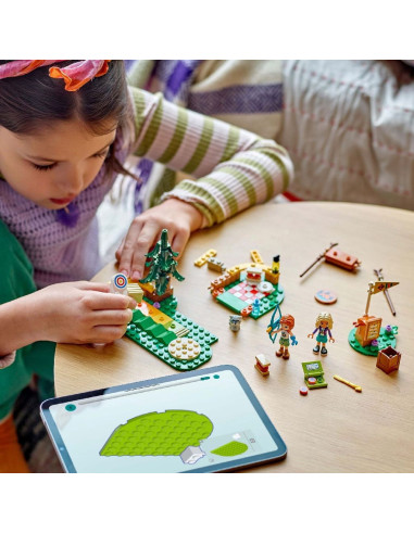 LEGO-42622,Lego Friends Poligonul De Tir Cu Arcul Din Tabara De Aventuri 42622