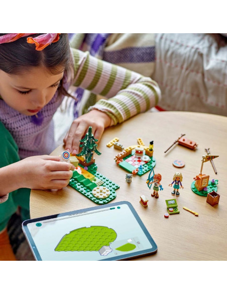 LEGO-42622,Lego Friends Poligonul De Tir Cu Arcul Din Tabara De Aventuri 42622