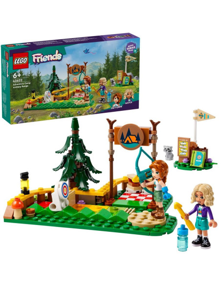 LEGO-42622,Lego Friends Poligonul De Tir Cu Arcul Din Tabara De Aventuri 42622