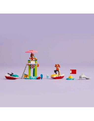 LEGO-42623,Lego Friends Scuter Acvatic Pe Litoral 42623
