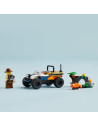 LEGO-60424,Lego City Explorator Al Junglei Pe Atv Pe Urmele Unui Panda Rosu 60424