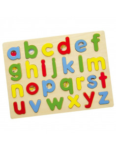 Puzzle cu litere mici,58578E 2