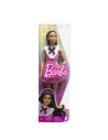 MTFBR37_HJT06,Papusa Barbie Fashionista Bruneta Cu Bentita