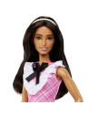 MTFBR37_HJT06,Papusa Barbie Fashionista Bruneta Cu Bentita