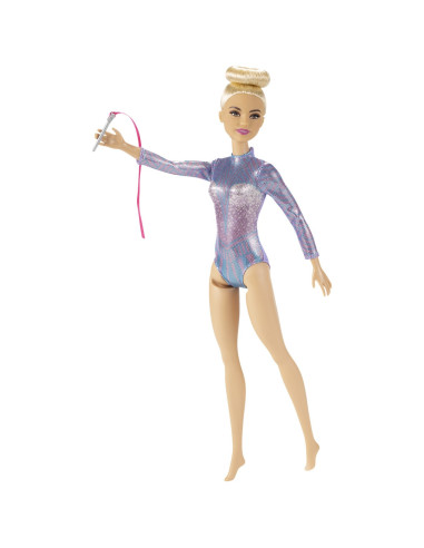 MTGTN65,Barbie Papusa Barbie You Can Be Gimnasta Blonda