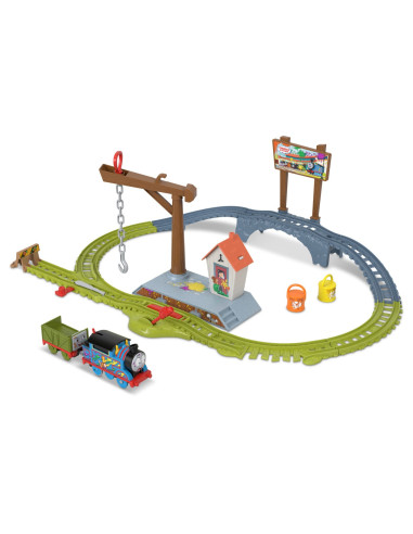 MTHTN34,Thomas Set De Joaca Cu Locomotiva Motorizata Thomas Livreaza Vopseaua