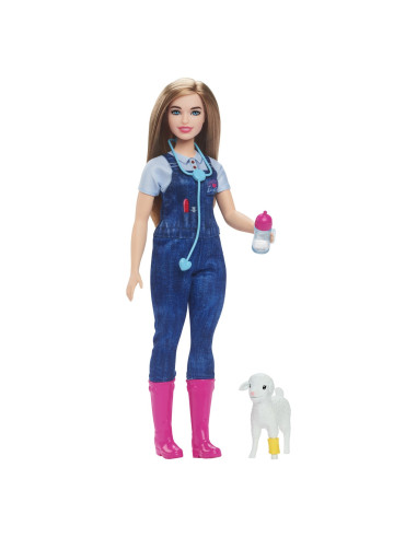 MTHRG42,Barbie Papusa Barbie You Can Be Medic Veterinar